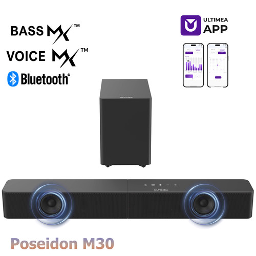 Ultimea sound bar with - ultimea, 2.1